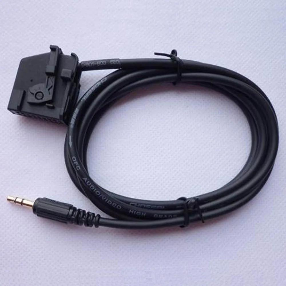 Mercedes Benz Audio Comand APS 2.0 CD Car Input AUX Charter Cable For W202,  W203,W211, F163, G164, And W168 From Laywaye, $7.84