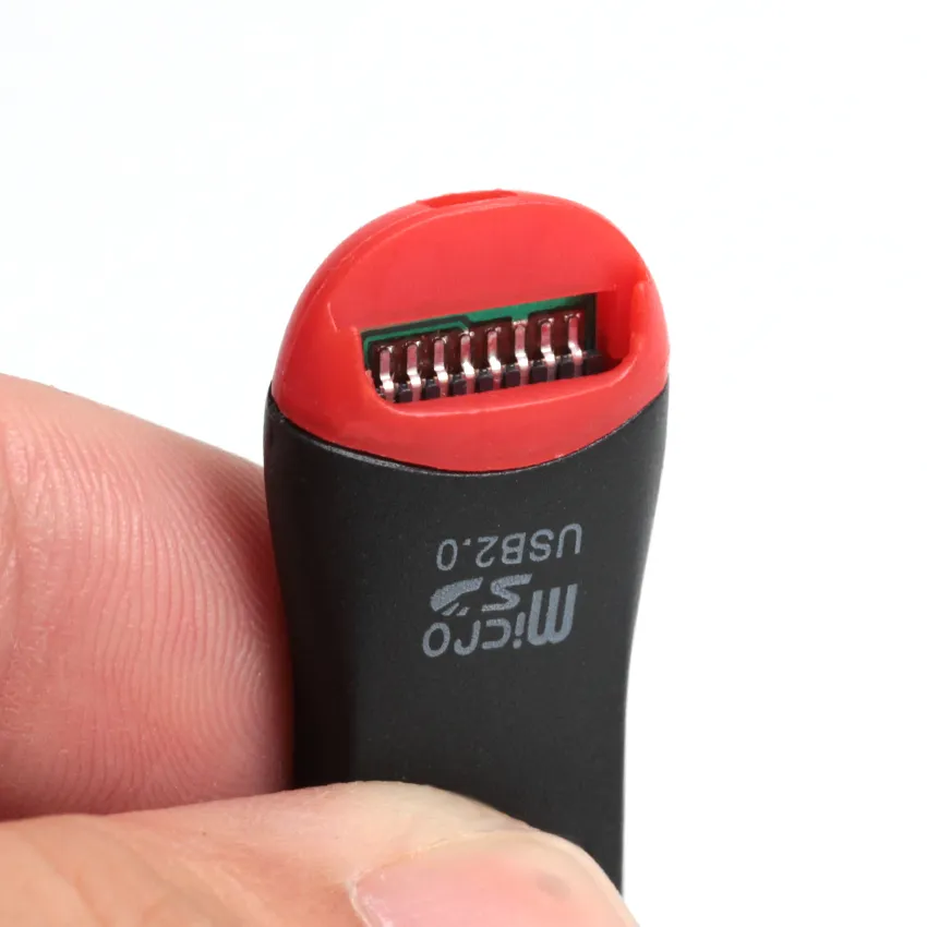 wholesale USB 2.0 MicroSD T-Flash TF Memory Card Reader whistle Style 