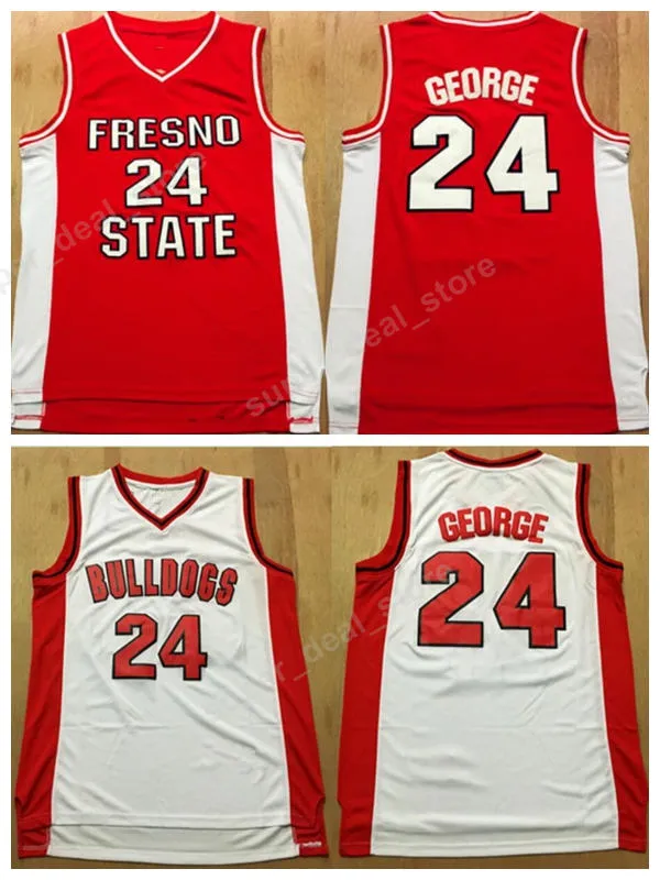 Paul george white jersey hot sale