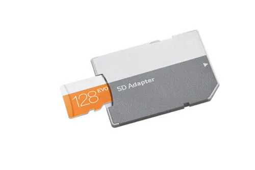 뜨거운 판매 에보 64GB 128 기가 바이트 256 기가 바이트 TF 플래시 메모리 카드 클래스 10 무료 SD 어댑터 소매 블래스터 패키지 Epacket DHL 무료 배송