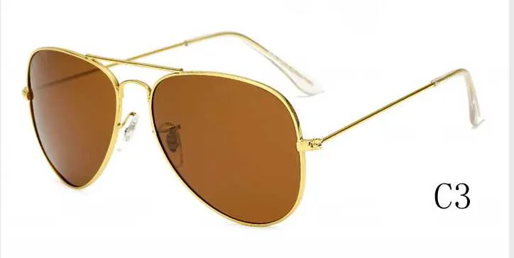 Designer di marchi classici in stile spiaggia polarizzato occhiali da sole Uv400 lente pilota femminili Sun occhiali da sole UV400 ECCI occhiali i3740053