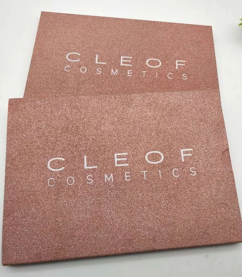 Cleof Cosmetic Pressed Glitter Eyeshadow Palette 24 Färger Mycket pigmenterad skimrande vattentät långlastande lot DH4000585