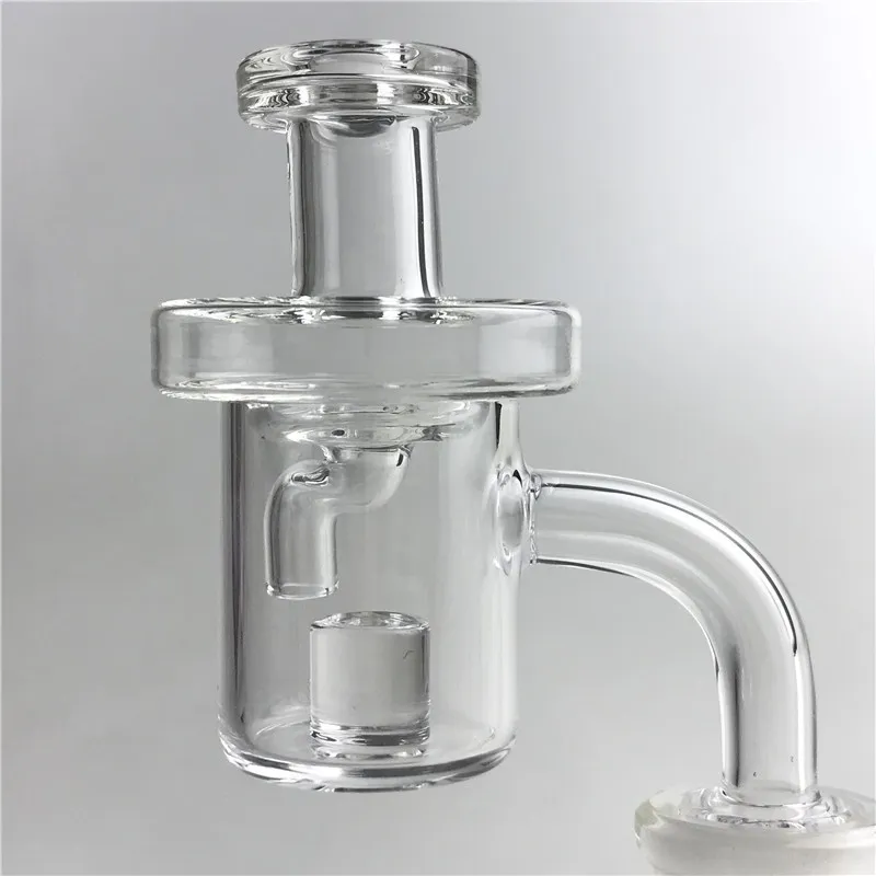 Nuovo 25mm 2mm di spessore Core Reactor Banger Chiodo al quarzo senza cupola con 10mm 14mm Maschio Femmina 45 90 gradi Evan shore bong in vetro