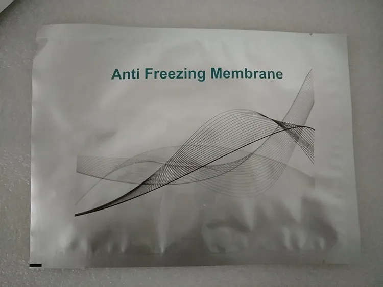 Zayıflama Makinesi 50pcs Anti-Dondurucu Membran 34 42cm 32 32cm 12 12cm Yağ Donma/CE DHL için Antifreezing Membran Pedi