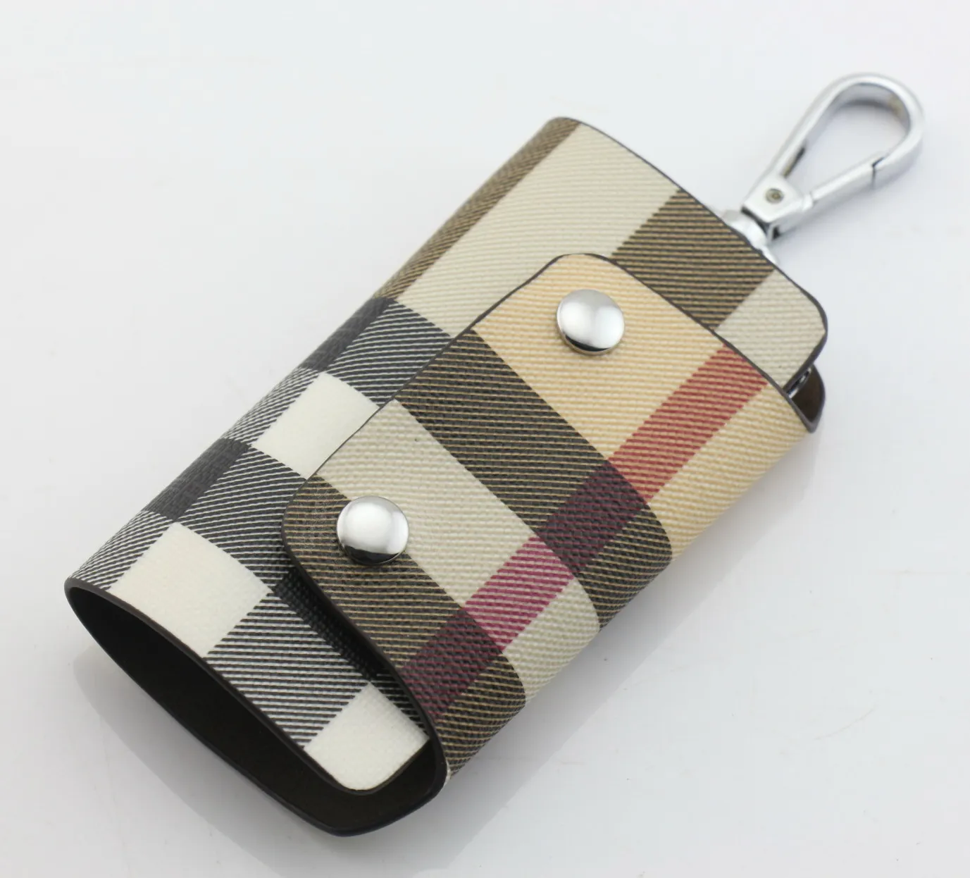 Genuine leather car key wallet fashion two-tone purses no926