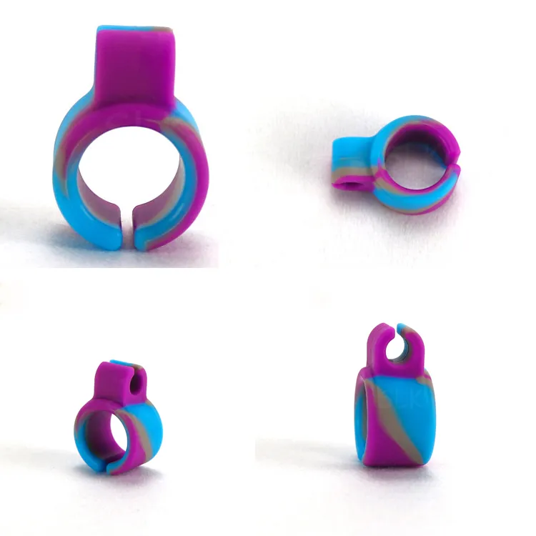 Porte-bague en silicone pour fumer, prix bas, anneau de support pour joint de tabac, pour taille régulière 7-8 mm, mélange de cigarettes, accessoires pour fumeurs colorés