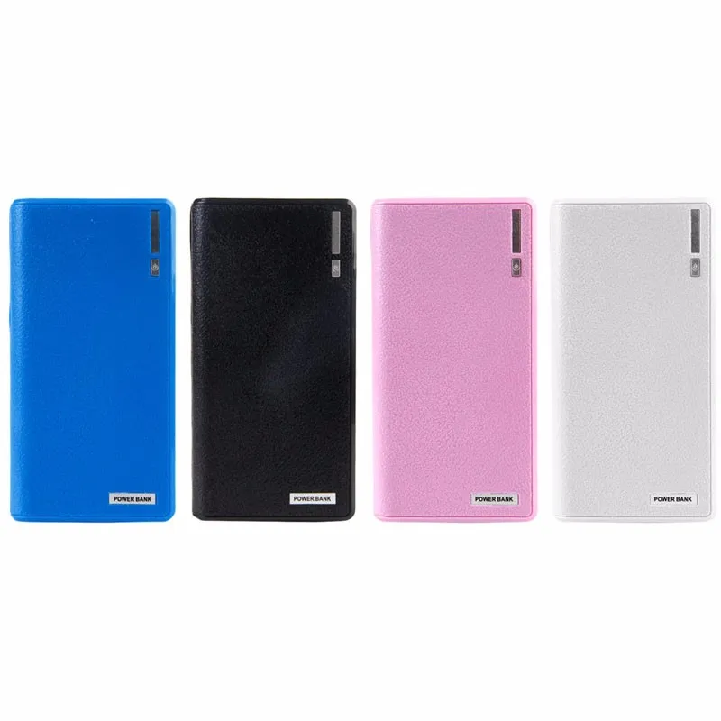 Dual USB Power Bank 6x 18650 Zewnętrzna kopia zapasowa ładowarka Pudełko na telefon