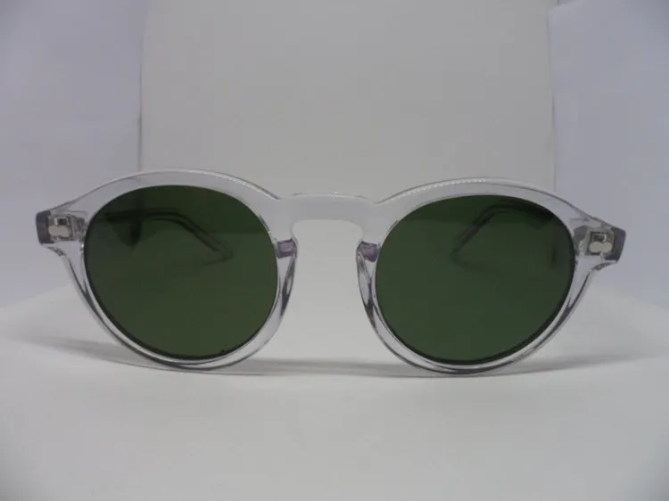 Squality Джонни Депп ретро маленькие воинственные поляризованные солнцезащитные очки UV400 4623145 унисекс импортные планочные HDлинзы полный комплект футляр OEM 5323570