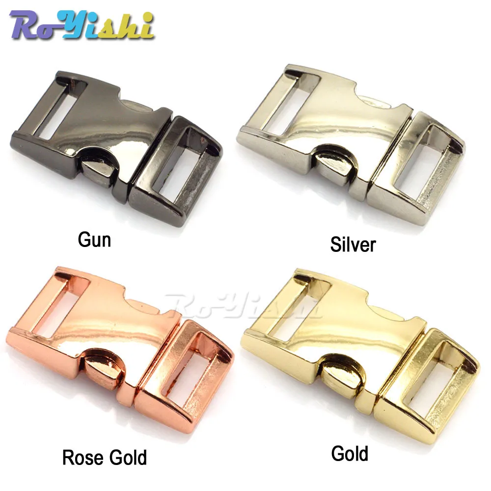 5/816mm Metal Paracord Buckle Side Release Buckle Small Dog Collar