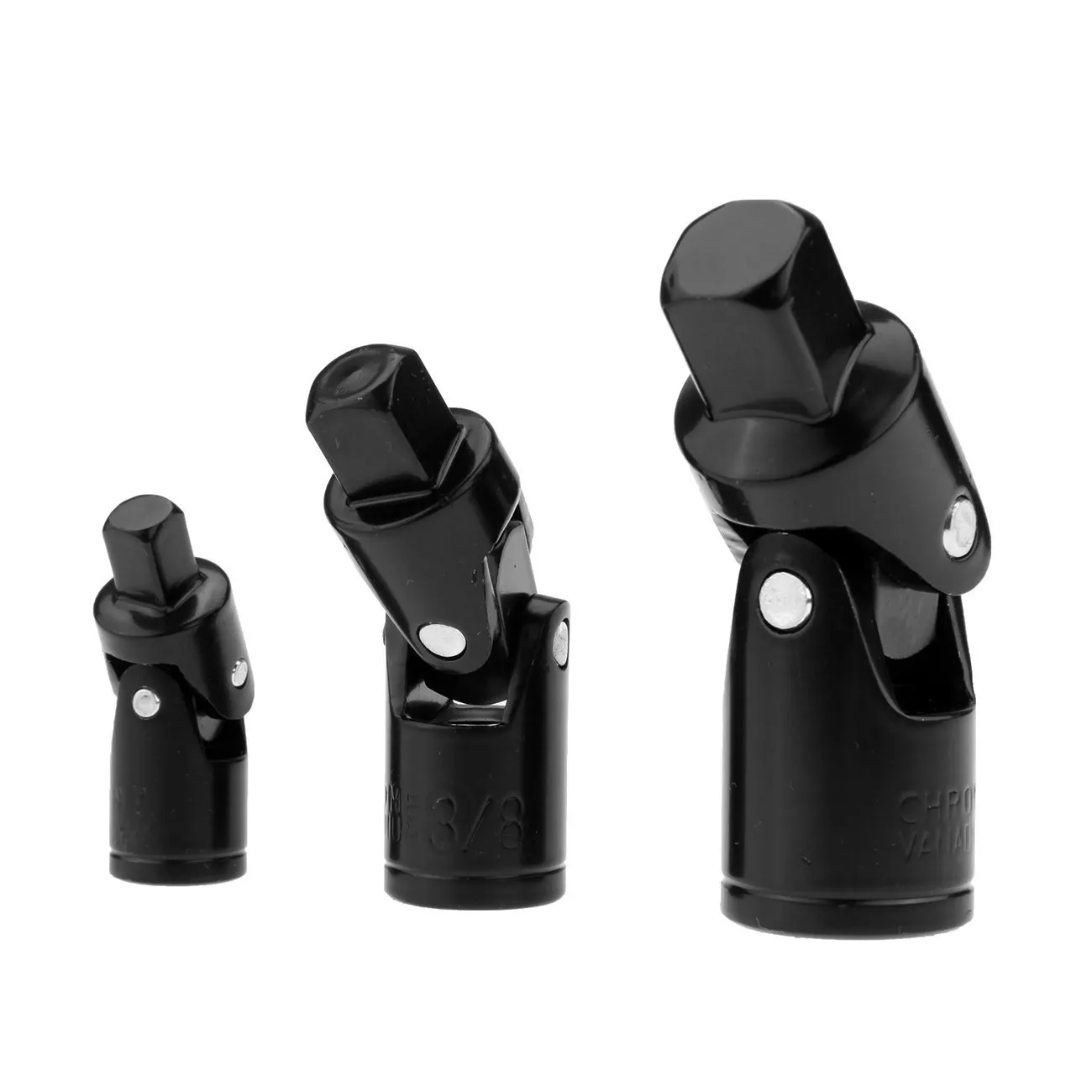Impact Universal Joint Set CR V Steel 3 Universal Joint Socket 1/4 Inch