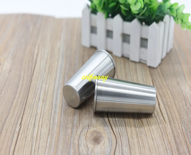 100ml Drinking Stainless Steel Shot Glasses Cups Wine Beer Whiskey Mugs Outdoor Travel Cup