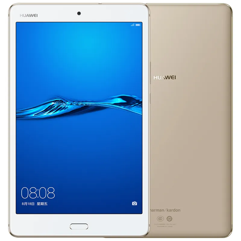 Original Huawei MediaPad M3 Lite Taplet PC WIFI 4 GB RAM 64 GB ROM Snapdragon 435 Octa Core Android 8,0 Zoll 8,0 MP Fingerabdruck-ID Smart PC Pad