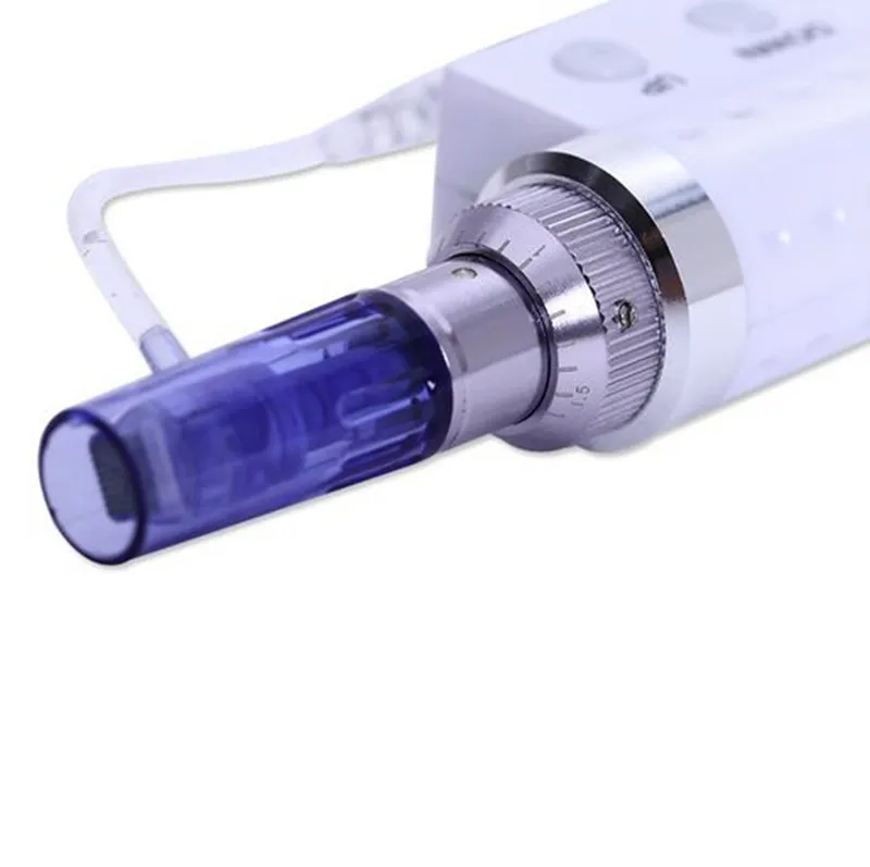 Mini Mesotherapy Gun Derma Pen Micro Nål Patron Injektor Stämpel Anti Aging Facial Skin Care CE