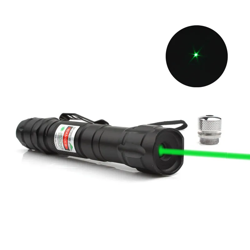 2019 Bästa 532nm Tactical Laser Grön Green Pointer Stark penna Lasers Lazer Lazer ficklampa Militär Kraftig klipp Twinkling Star Laser Pen