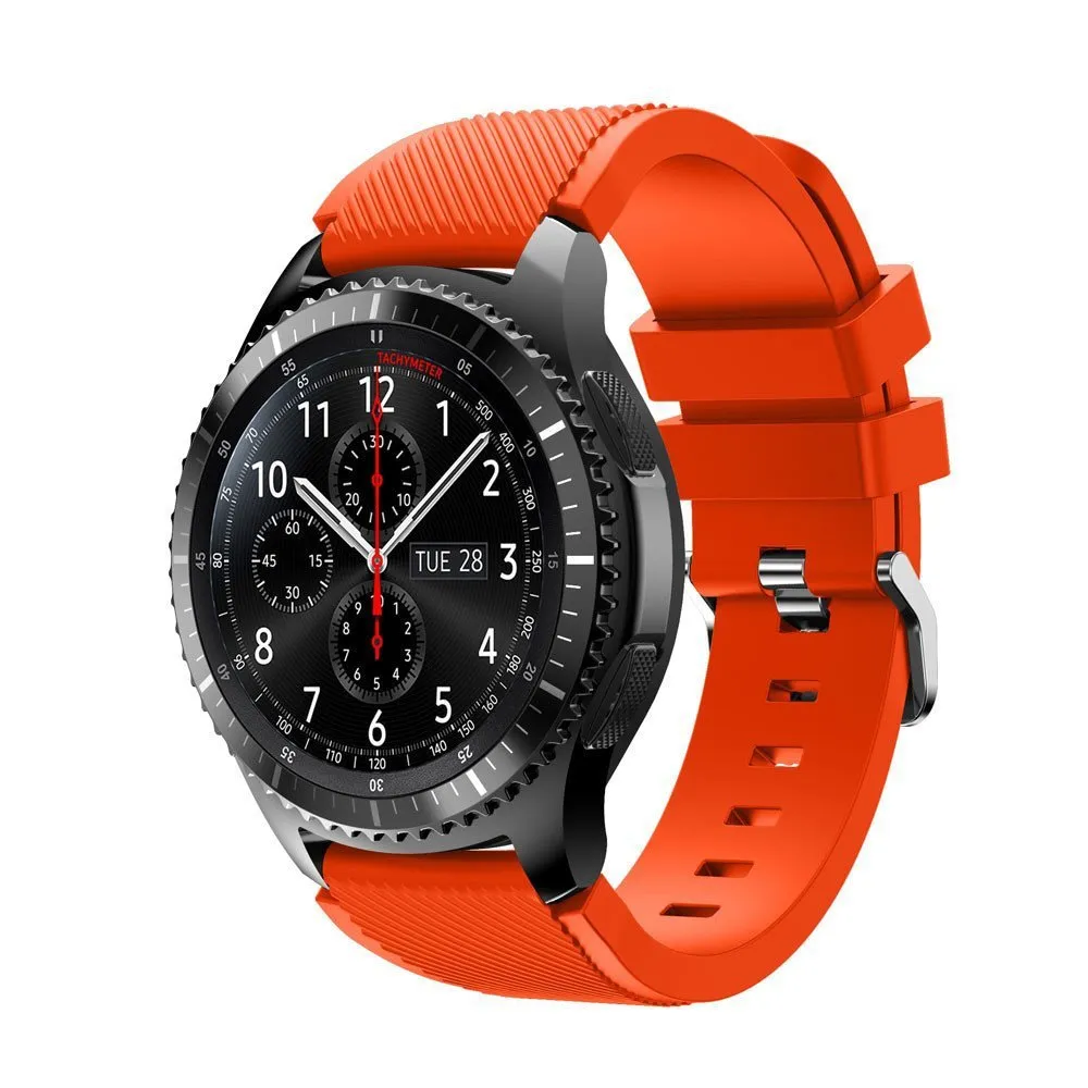 Hotsale nuovo cinturino da polso di ricambio cinturino in silicone chiusura cinturino cinturino Samsung Gear S3 Smart Watch Bands