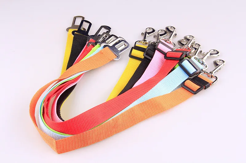 Dog Pet Car Safety Seat Belt Harness Restraint Lead Adjustable Leash Travel Clip Dogs Supplies Accessories6289724