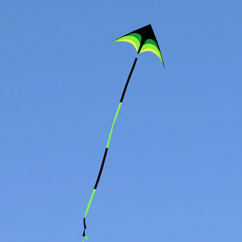 Ücretsiz Kargo Yüksek Kalite Naylon Yırtılmaz Çayır Delta Kites 10 M Kuyrukları Güzel Kolu Ile Açık Oyuncaklar Çocuklar Hediye