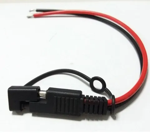 SAE Conector Rápido Cubierta Impermeable 20A / 1015 / 14AWG Cable Cobre Cable de Alimentación de BRICOLAJE