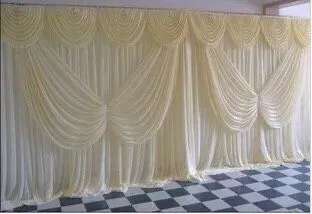 Rideau de toile de fond de mariage de haute qualité, ailes d'angle pailletées, décorations de mariage bon marché, 6m3m, scène de fond en tissu, décoration de mariage6649088