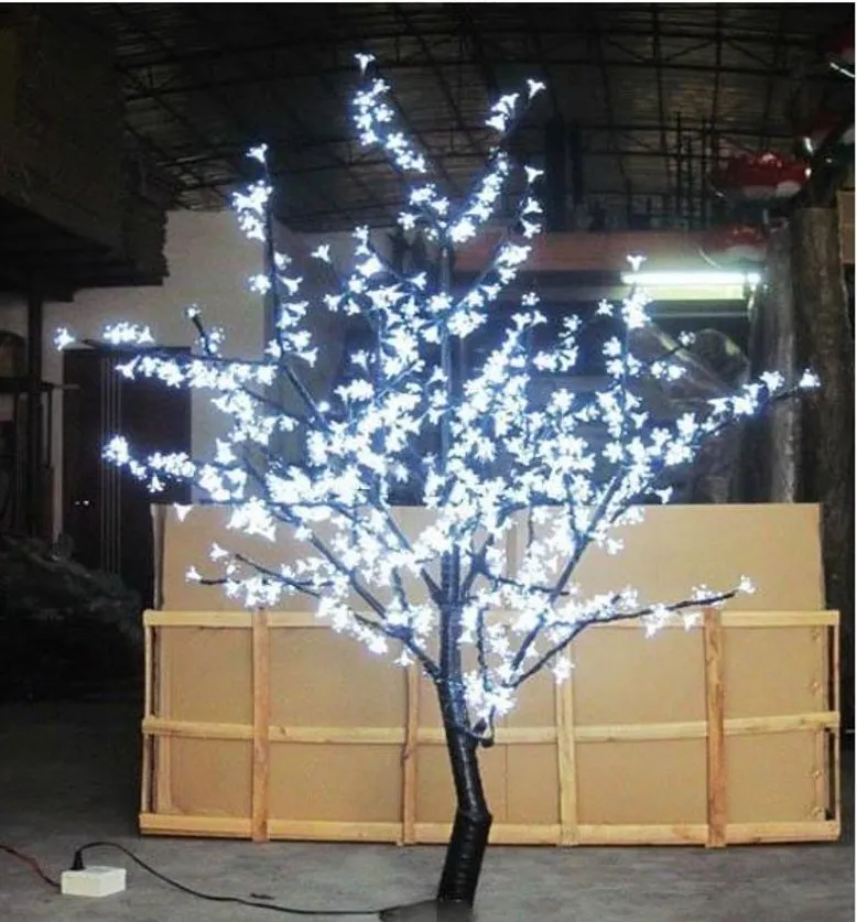 선택권 자유로운 선박을 위한 도매 LED 벚꽃 나무 빛 480pcs LED 전구 1.5m 고도 110/220VAC7 색깔