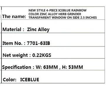 4-layer Zinc Alloy with 63 Diameter Zinc Alloy Blue Side Window Grinding Fume Device Diameter 63 M 3