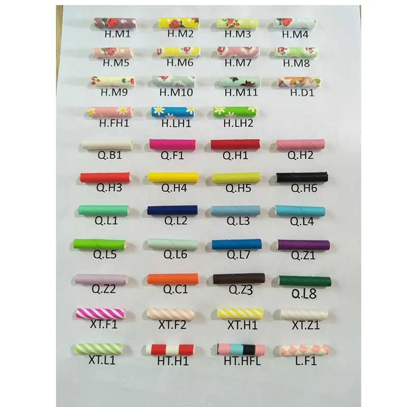19.5cm DIY Engångsbubbla Te Tjock Rainbow Dricker Paper Straws för Bar Födelsedag Bröllopsfest