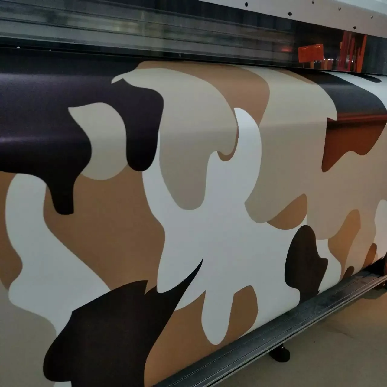 Large desert Camo Vinyl Car Wrap COVERS With Air Rlease Gloss/ Matt Arctic brown Camouflage covering foile 1.52x 10m/ 20m / 30m