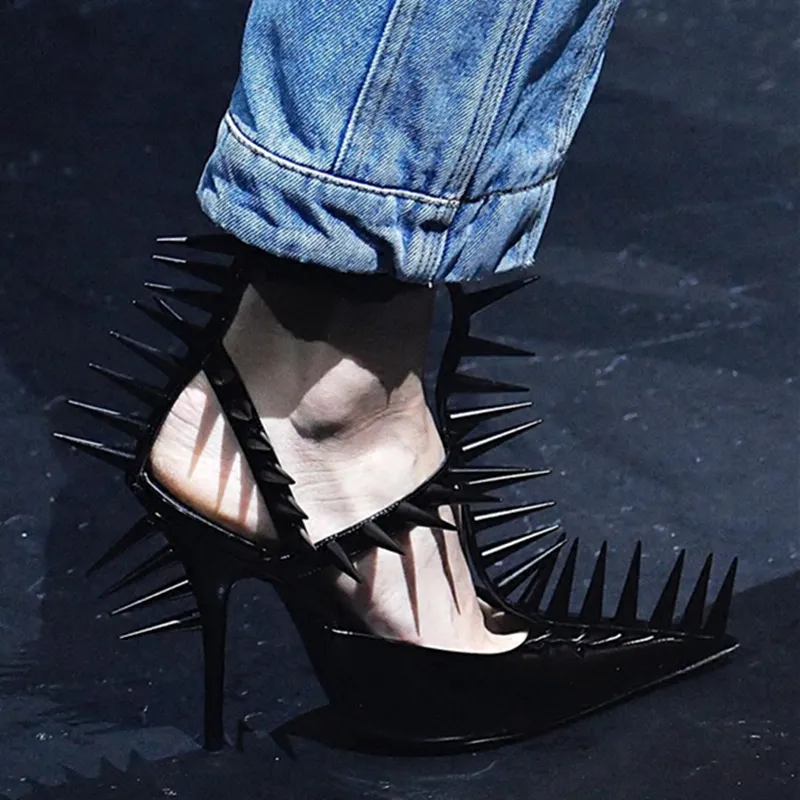 Heels with studs clearance and spikes