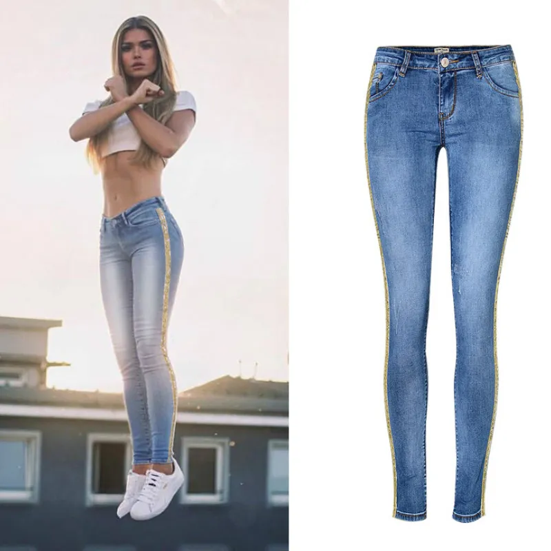 2018 Mujer Boyfriend Para Mujeres Pantalones De Mezclilla Jeans Mujer Con Cintura Alta Ajustados Feminino Pantalon Pantalones De 19,72 € | DHgate