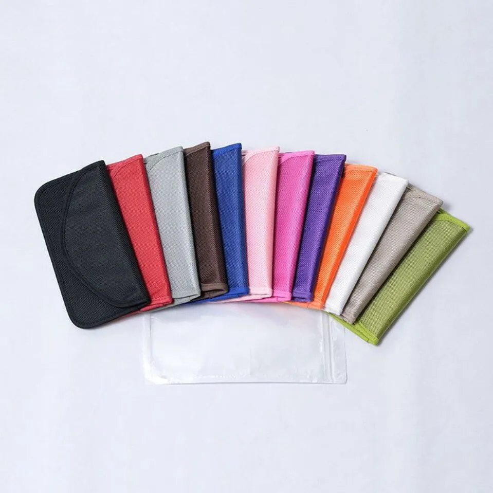 Newest Anti-radiation Bags Anti-tracking Pouchs Anti-spying Case GPS RFID Wallet Mobile Cell Phone Card Cover Pocket for iphone High Quality