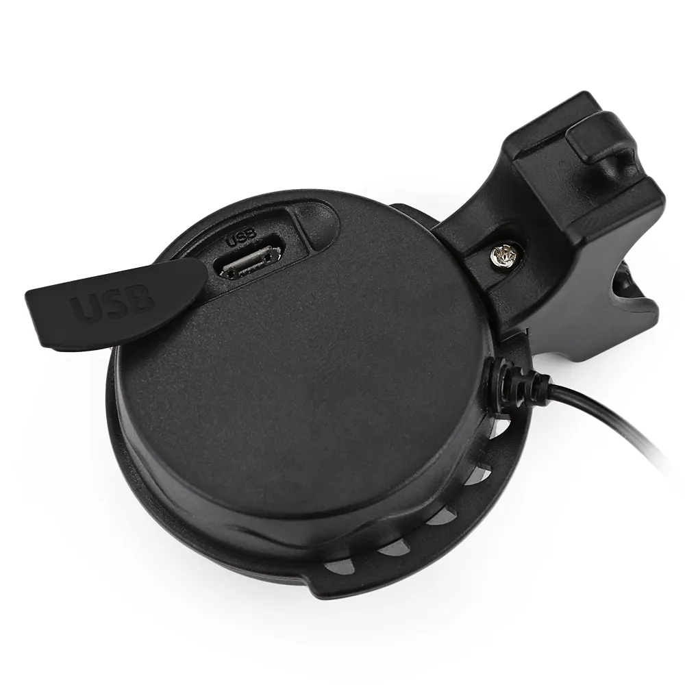 GUB Q-210 Rechargeable étanche fort Volume guidon de vélo électrique anneau de vélo Mini cloche d'alarme klaxon de vélo électronique