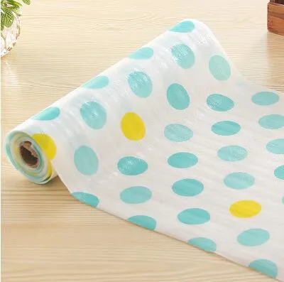 Kitchen Drawer Liners No Adhesive Mat Lovely Dots Pattern Non Adhesive  Shelf Paper Drawer Liner Anti Slip Mat Non Slip Bath Mat For Table Cloth  30x300cm From Ok767, $1.9