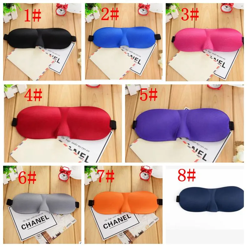 3D Sleep Mask Natural Sleeping Eye Mask Eyeshade Cover Shade Eye Patch Blindfold Travel Eyepatch KKA1465