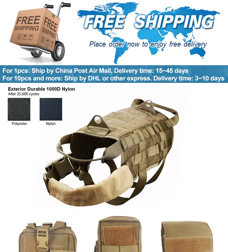 Molle service dog vest outlet