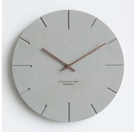 Reloj De Pared Nórdico De 12 Pulgadas, Reloj Creativo Moderno