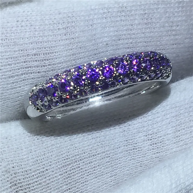 Joyería bohemia, anillo relleno de plata esterlina 925 para mujer, 5A Zircon Cz, anillos de compromiso para boda para mujer, novia