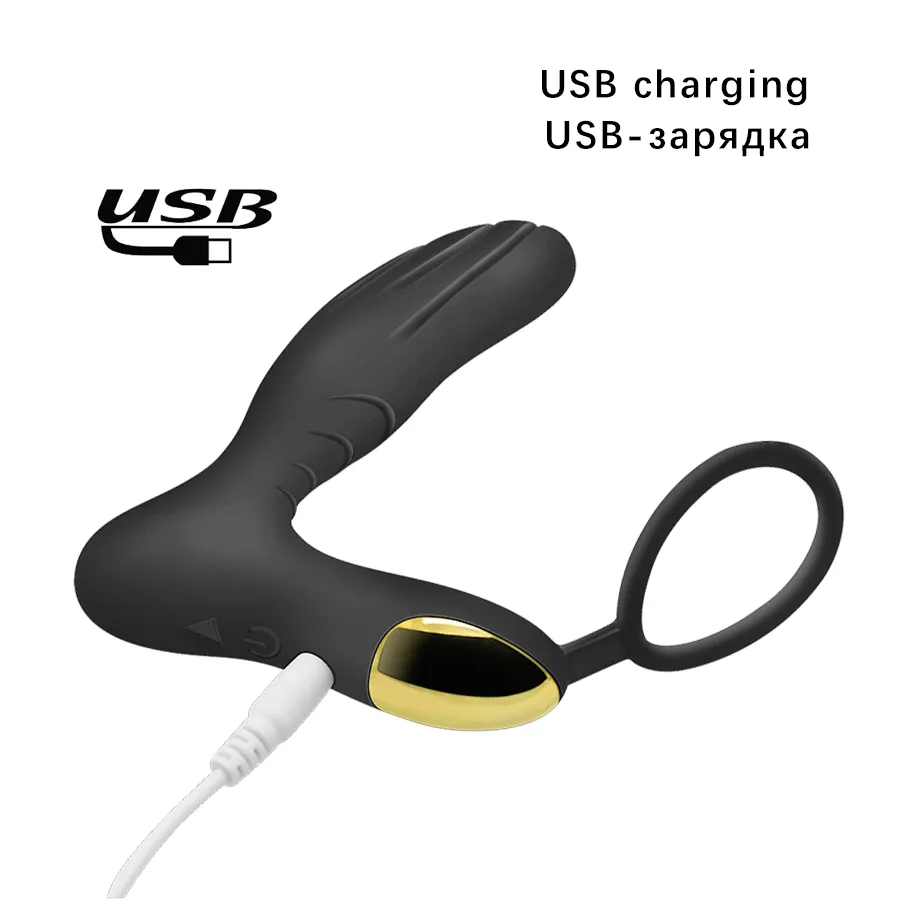 Remote Control Prostate Massager With Ring Silicone... From Zhengrui09, $18 