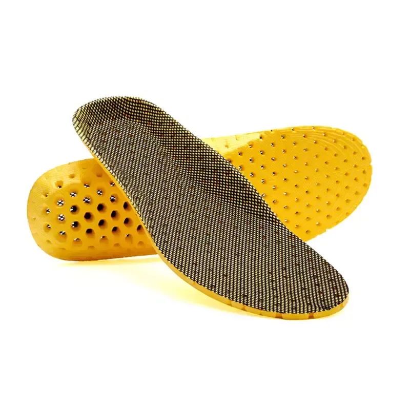 Högkvalitativ sportinsole Eva Material Korrigering Support Insoles Sport Running Andningsbara Insoles 50 Par / Väska