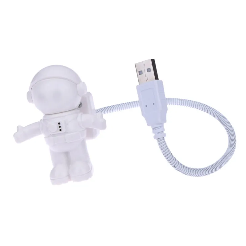 새로운 우주 비행사 우주 비행사의 USB LED 조정 가능한 야간 조명의 USB 가제트 컴퓨터의 PC 램프 베스트 가격