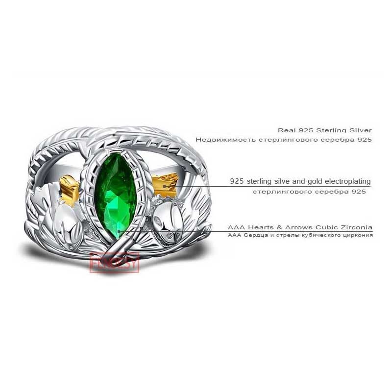 Anillo Aragorn Señor De Los Anillos En Plata 12 Gr Art 1068  Místico y  Esotéricos