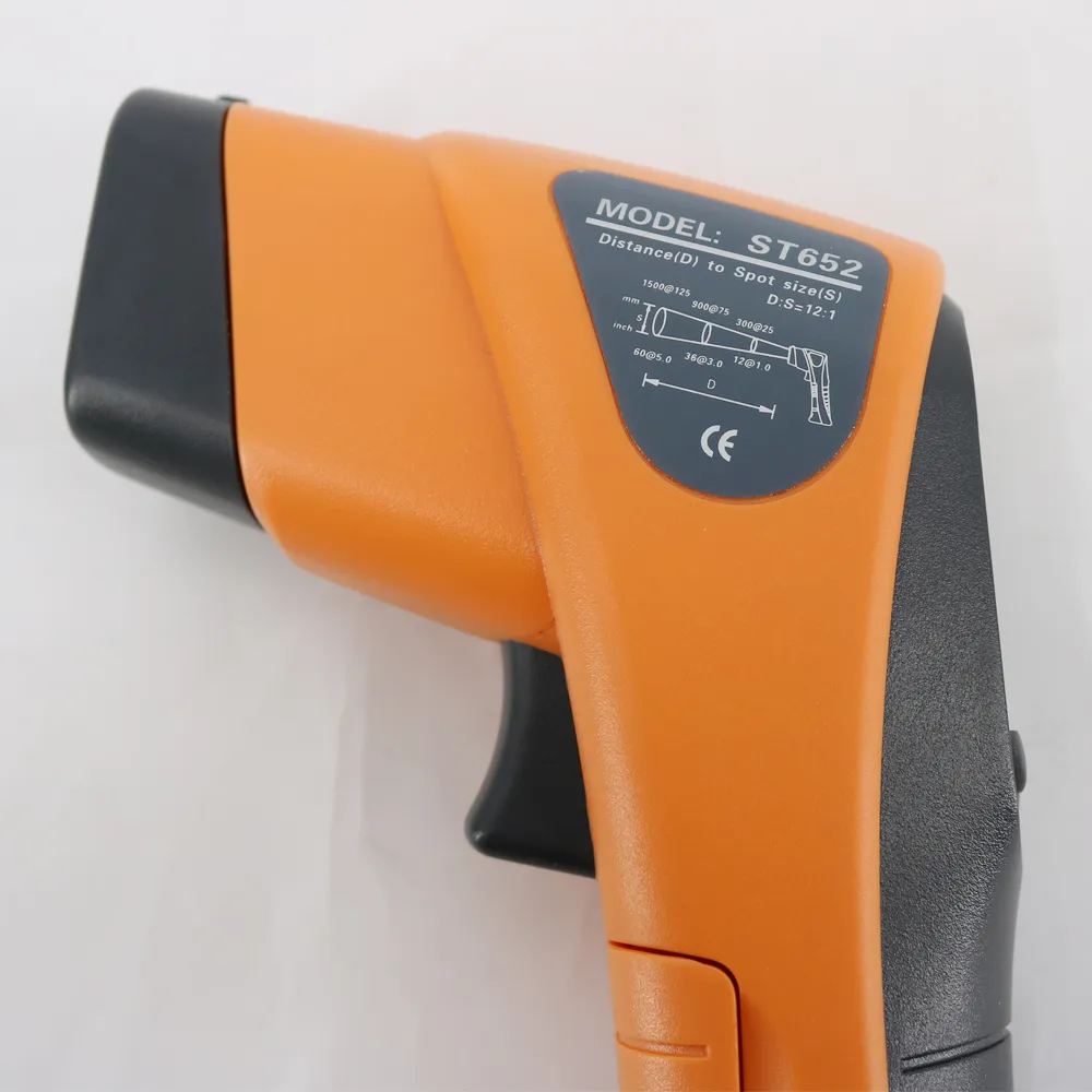 Digital Infrared Thermometer Gun Non Contact Laser Temperature Gun -58~1112, Orange