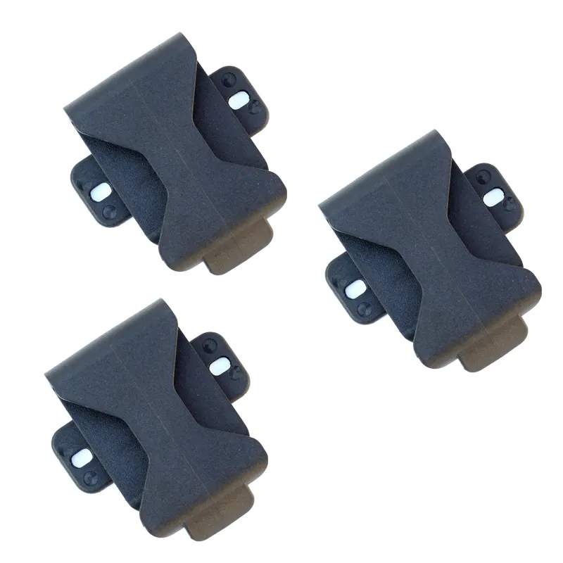 3 Pack QingGear 360° Rotatable Belt Clips For DIY Kydex Sheath, Knife