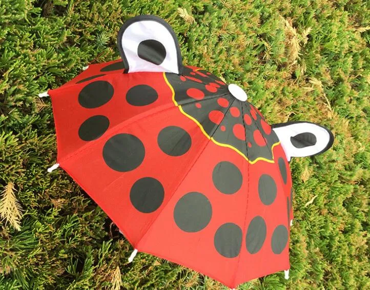 Orejas de dibujos animados Estereoscópico Niños Paraguas Pikachu Micke Rabbit Bunny Frog Rain Stopper Doble propósito Orejas de dibujos animados Estereoscópico Niños Paraguas Pikachu Micke Rabbit Bunny Frog Rain Stopper Doble propósito