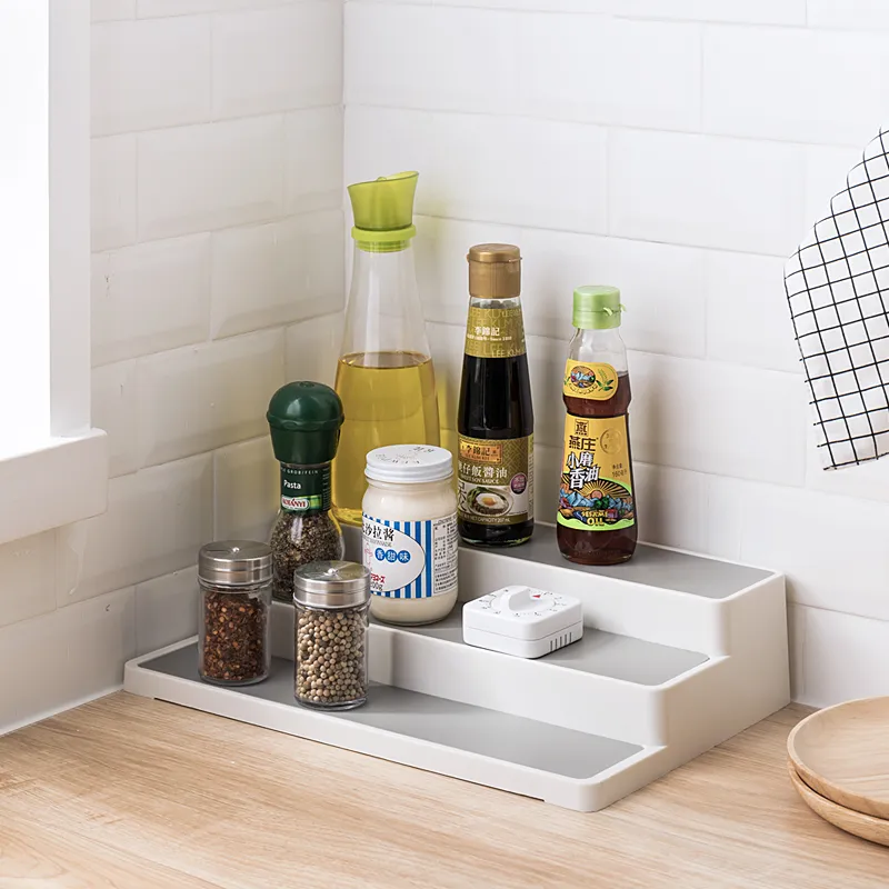 Step sales shelf organizer