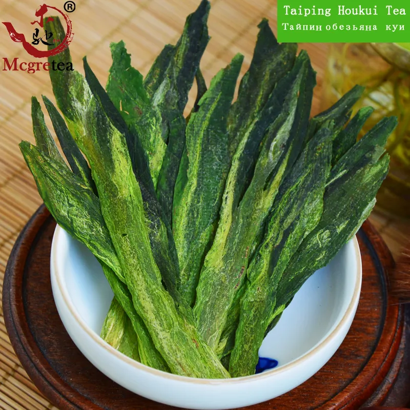 2022 Good 100g Top grade Chinese green Tea Taiping Houkui new fresh organic naturally health care hot