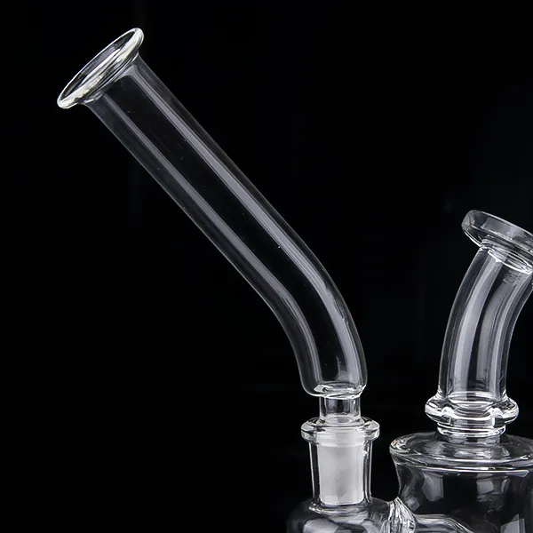 Smoking Accessories 5.5 inch High Borosilicate Mouth Piece 14mm Bong Dab Rig Male Connecter Accessary for Glass Bongs Water Pipe SKGA402