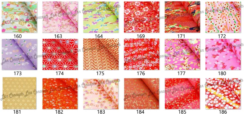 39x27cm Japanese Washi Printed Paper Yuzen Chiyogami Paper Wrapping Paper  for DIY crafts gift scrapbook -30pcs/