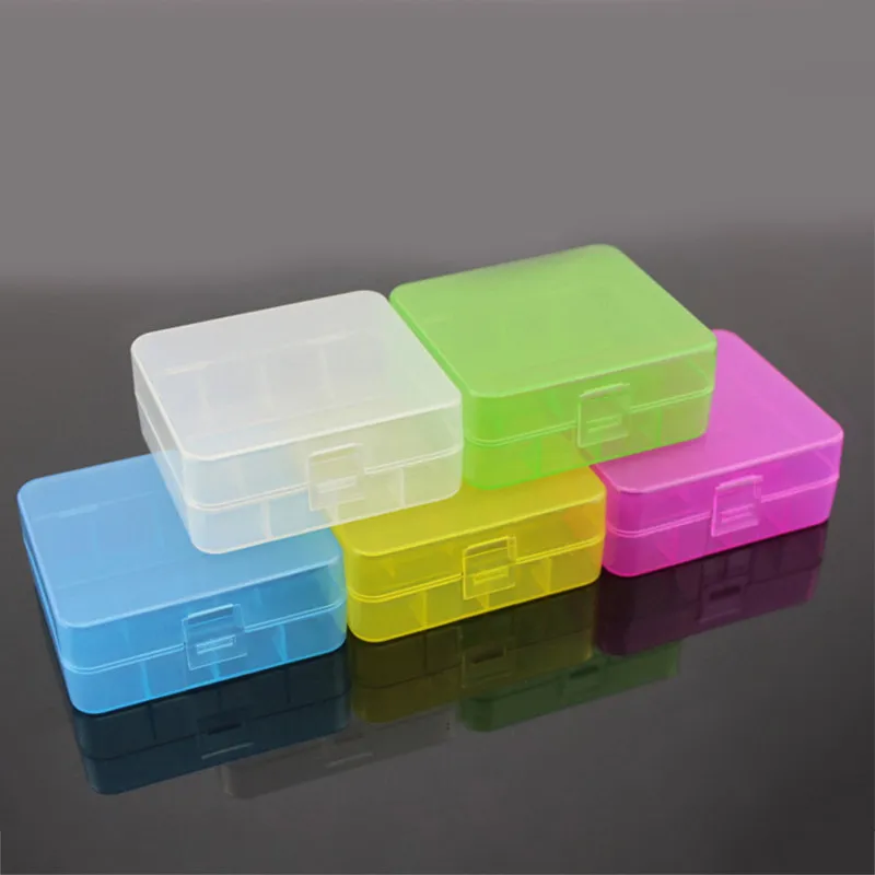 Quality 26650 Battery Case Box Safety Holder Storage Container Colorful Plastic Portable Case Fit 26650 Battery