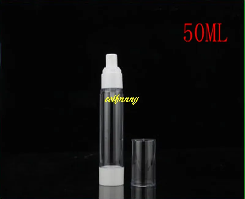 / Expédition rapide 15 ML 30 ML 50 ML 80 ML 100 ML Vide Rechargeable Bouteilles Lotion Airless Pompe Bouteille Maquillage Outils