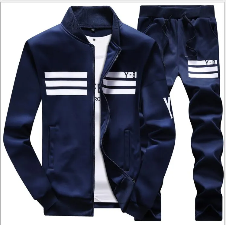 Nouveau Arrivé Survêtement Hommes De Luxe Sweat Costumes Automne Marque Mens Survêtements Jogger Costumes Veste + Pantalon Ensembles Sport Costume Hip Hop Sweatshirts